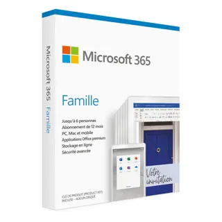 Microsoft 365 Famille (téléchargeable)